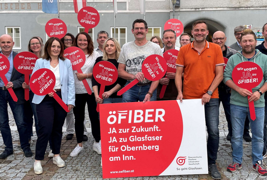 Obernberg am Inn: Jetzt kommt Glasfaser für alle