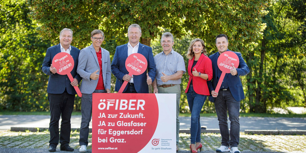 Eggersdorf bei Graz startklar für Glasfaser-Ausbau der öGIG