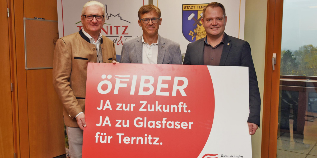 Ternitz bekommt leistungsstarke Glasfaser der öGIG