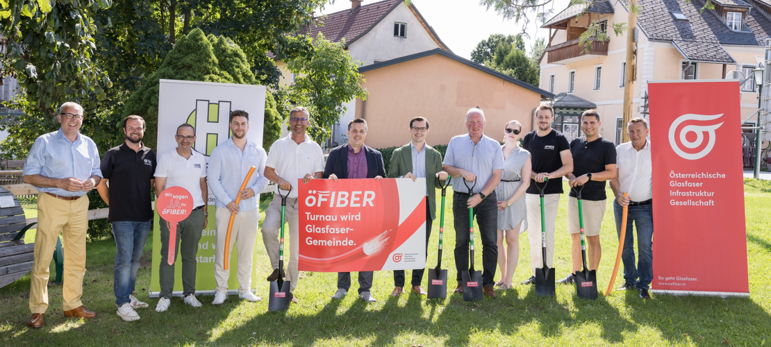 öGIG Ausbauoffensive in der Obersteiermark bringt modernstes Glasfaser-Internet nach Turnau