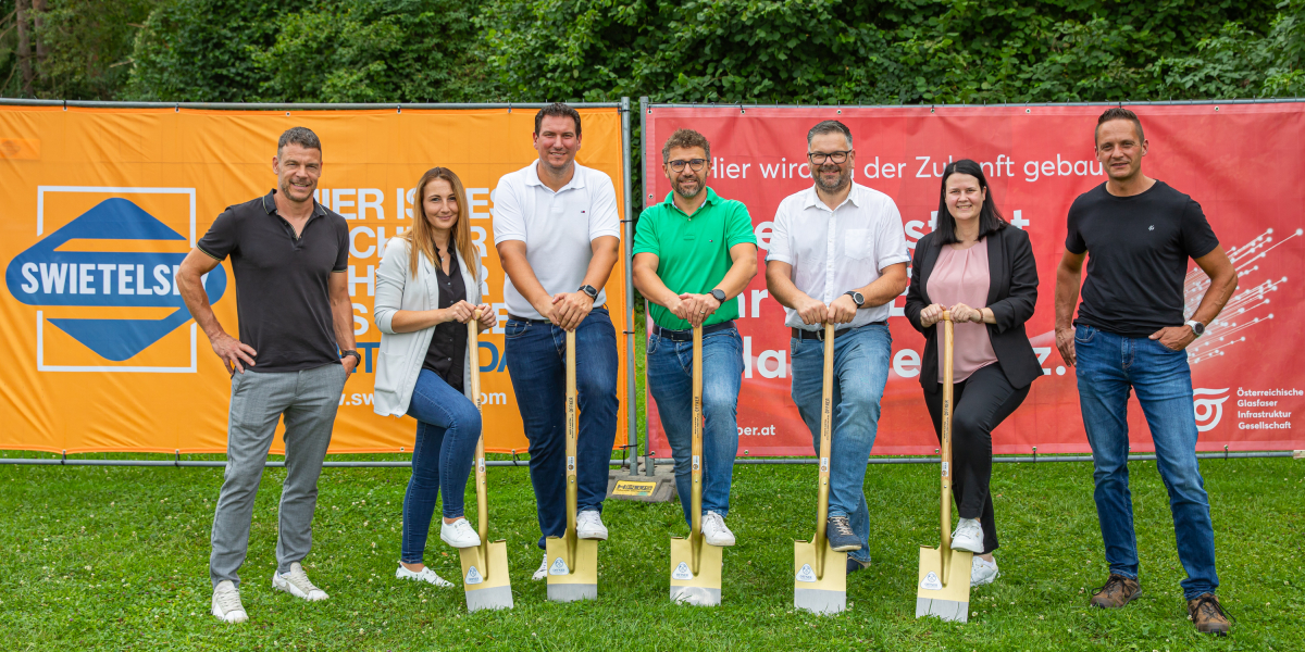 Baustart für ein ultraschnelles öFIBER Glasfasernetz in der Marktgemeinde Paternion