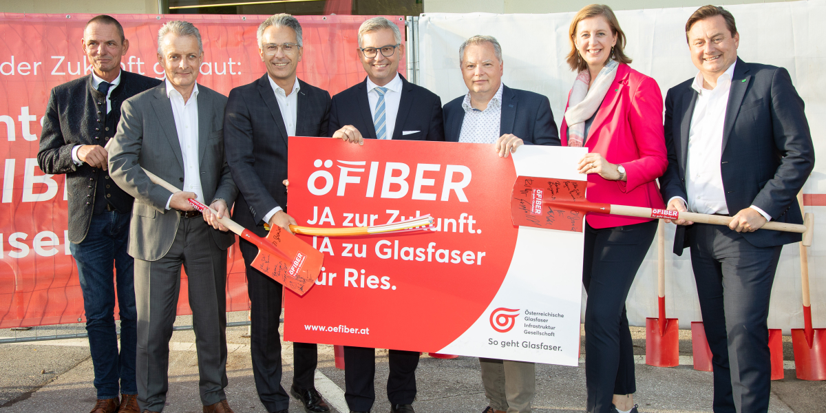 15.000 öFIBER Glasfaser-Anbindungen für Graz