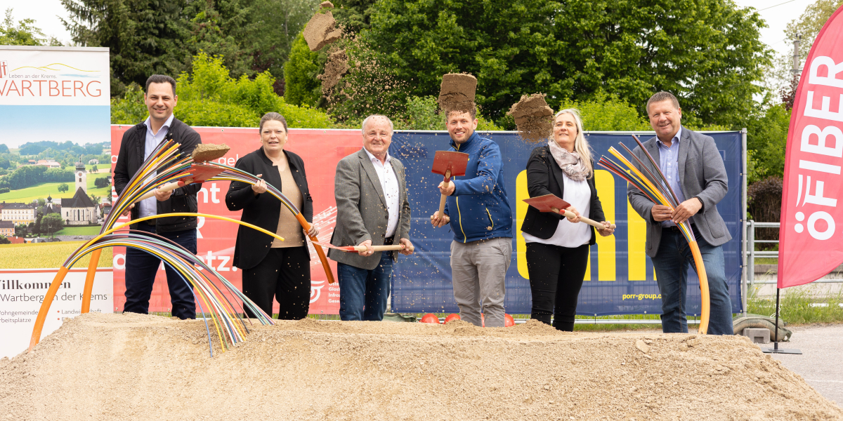 öFIBER Glasfasernetz für Wartberg an der Krems