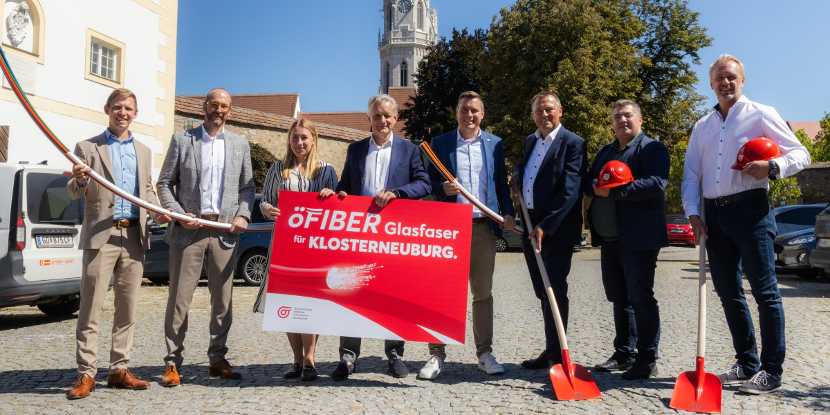 Digitale Schlüsseltechnologie: öGIG baut offenes Glasfasernetz für Klosterneuburg